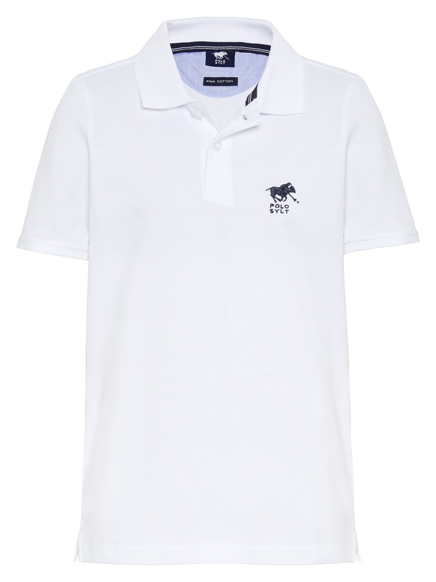 

Рубашка Polo Sylt mit Logo-Stickerei, белый