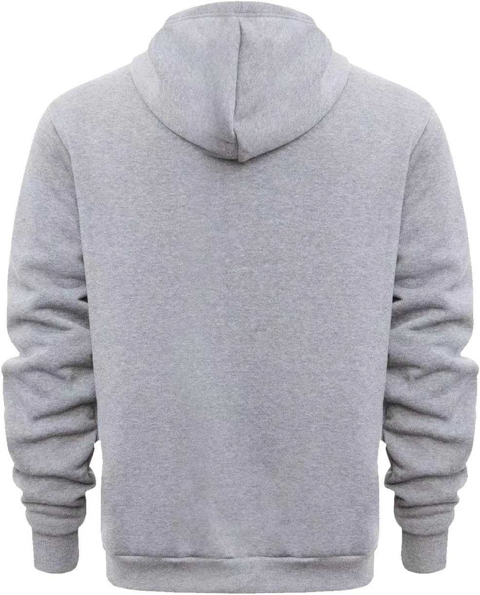 Мужская толстовка с капюшоном и молнией, Regular Fit, Full-Zip, цвет black — фото 3