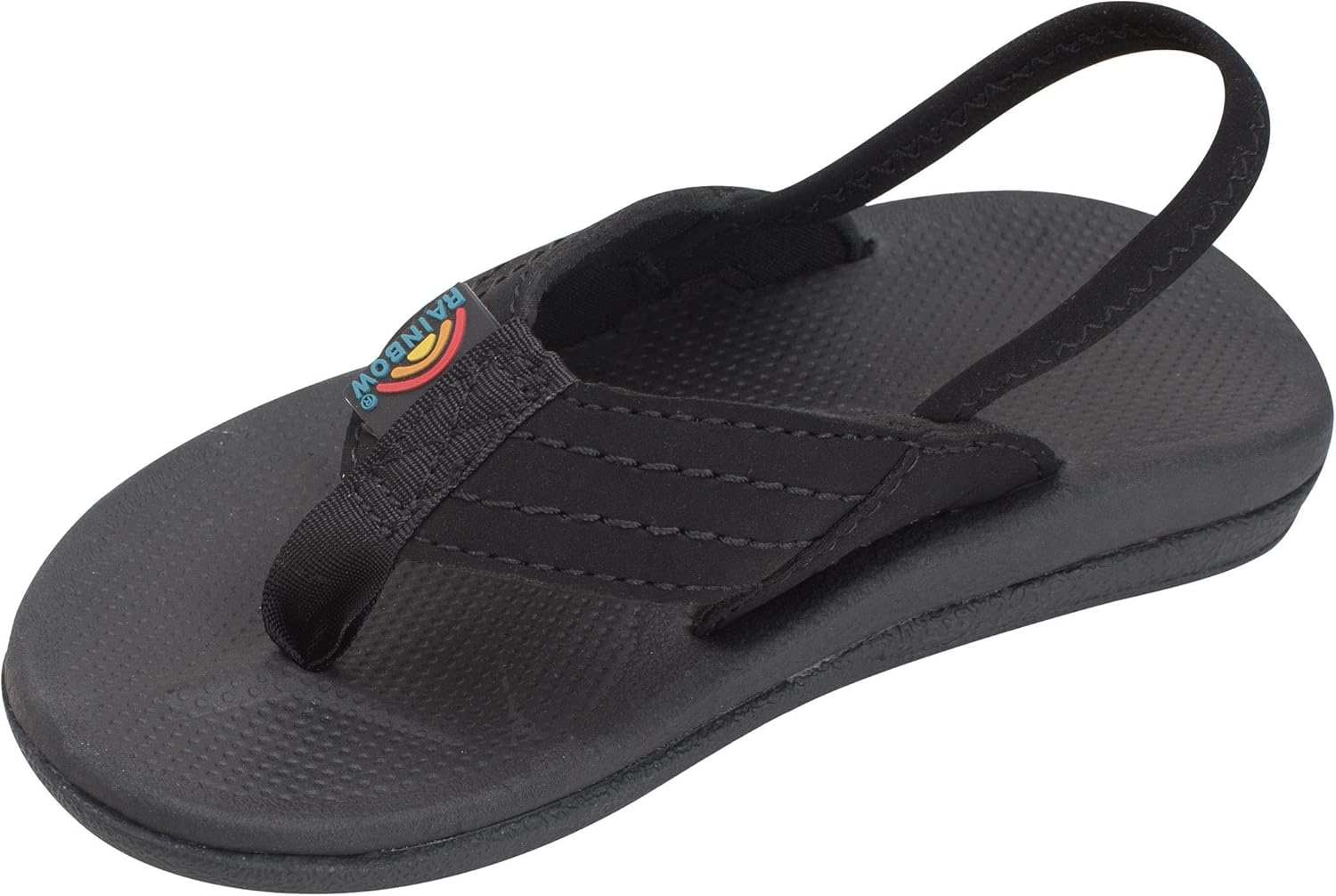 Детские сандалии Rainbow Sandals Cape из формованной резины, черный