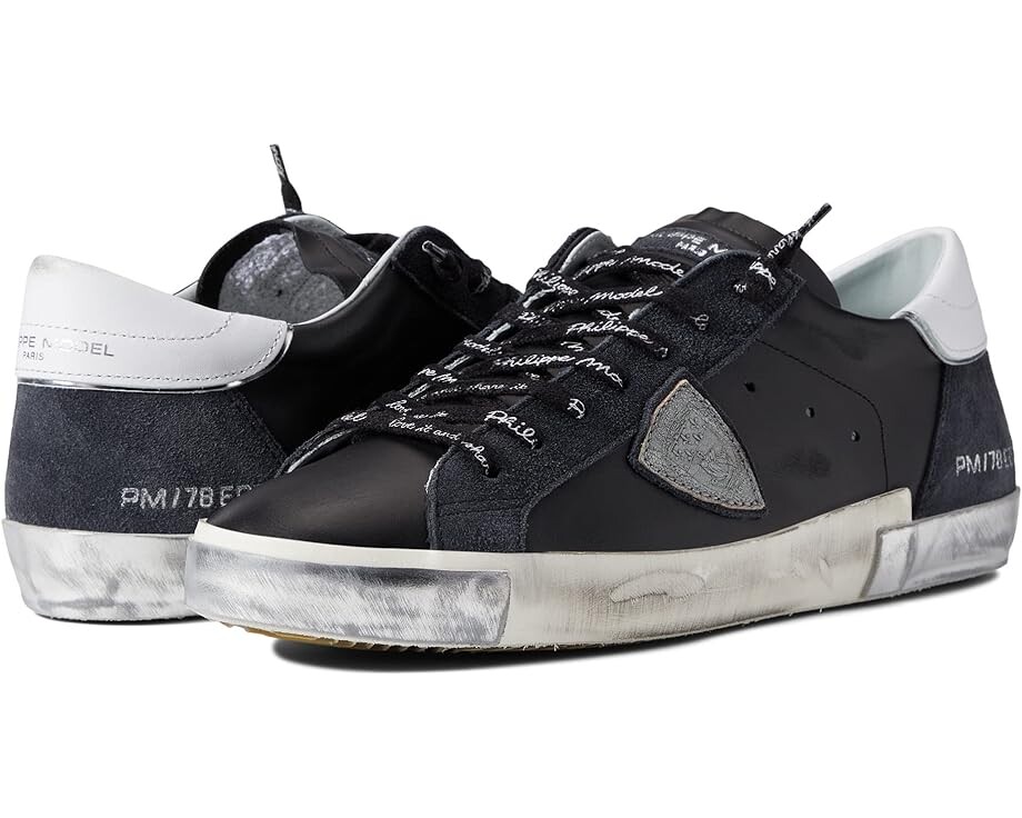 

Кроссовки Philippe Model PRSX Low Sneaker, цвет Foxy Lamine'/Noir Argent