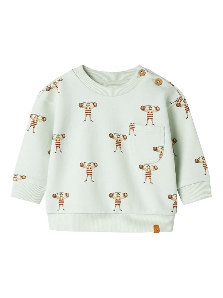 

Толстовка Lil Atelier, зеленый