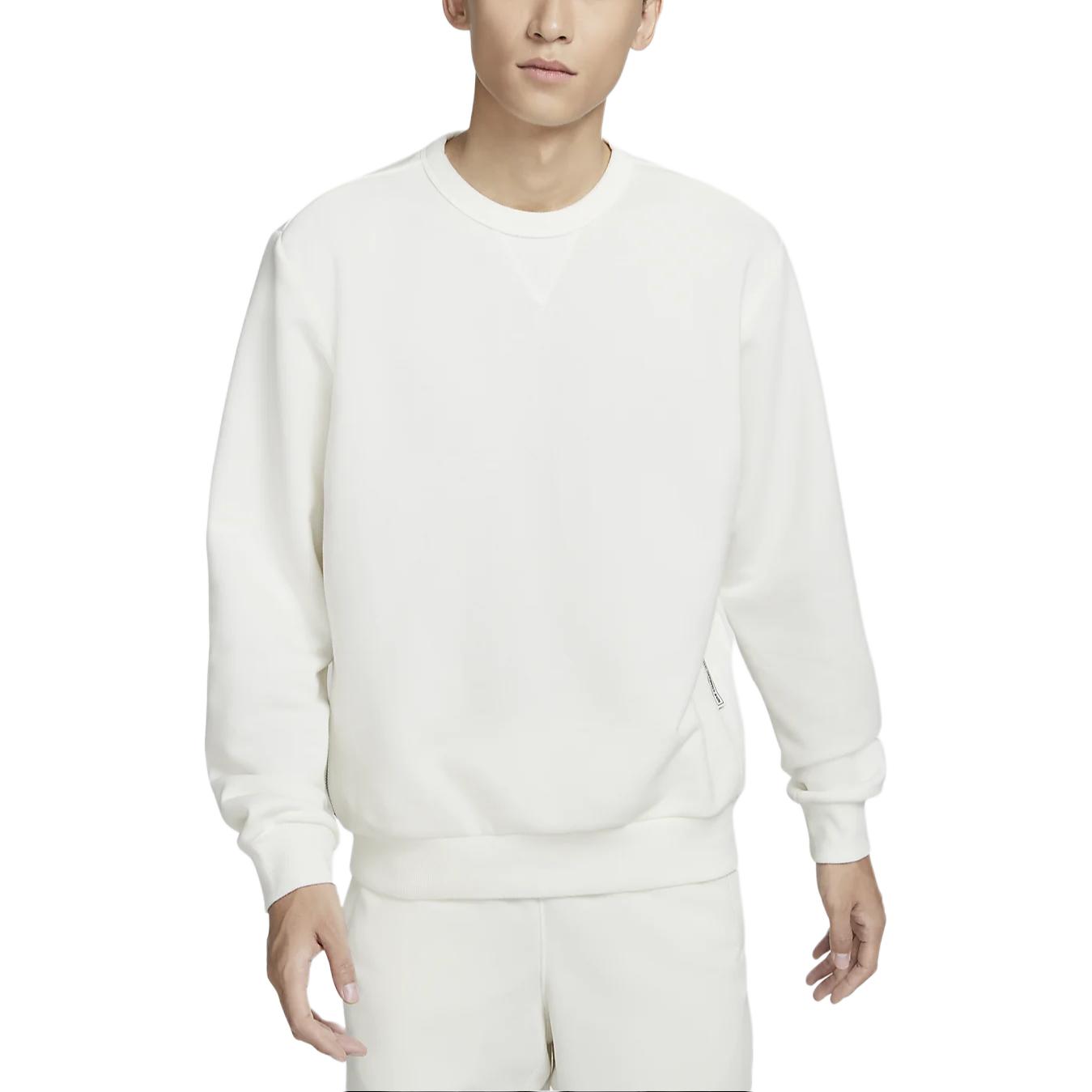 Стандартная модель Dri-Fit Толстовка Мужская Морской Белый/Светлый Слоновая Кость Белый Nike — фото 2
