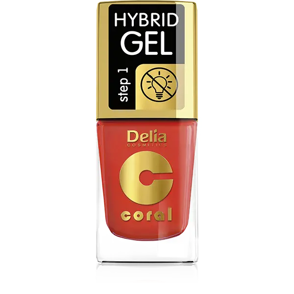 

Гибридный лак для ногтей 14 Delia Coral Hybrid Gel, 11 мл