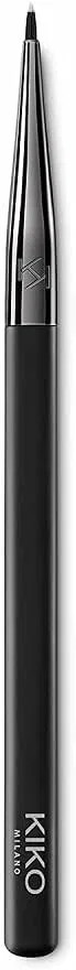 Кисть для подводки глаз Kiko Milano Precision Eyeliner Brush, синтетический ворс, черная