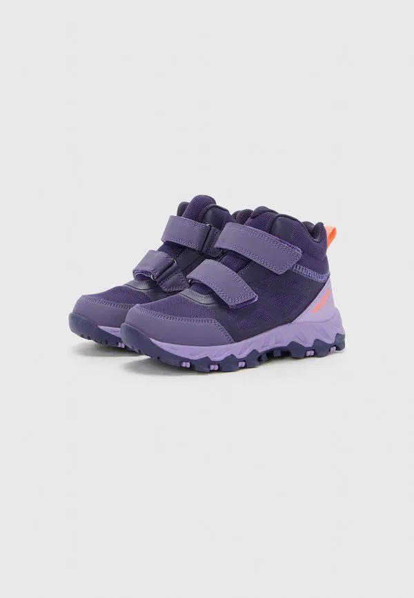 Водонепроницаемые кроссовки track mid 2v с высоким верхом Viking, Aubergine/Lilac — фото 2