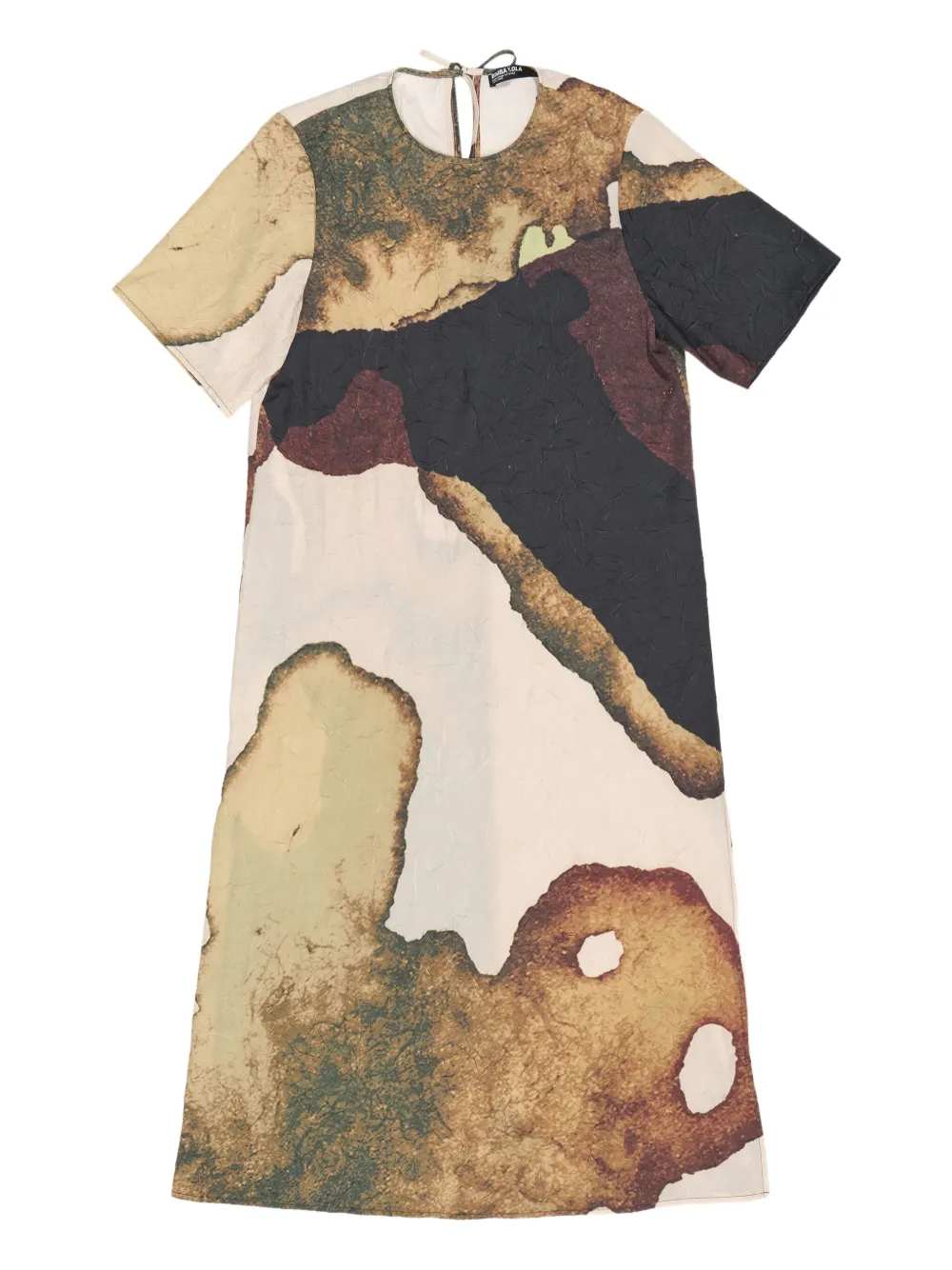 

Миди-платье с абстрактным принтом Bimba y Lola, нейтральный