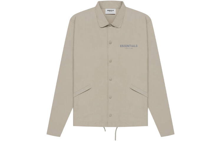 SS21 Куртка унисекс Мох Fear Of God Essentials, цвет Moss — фото 2