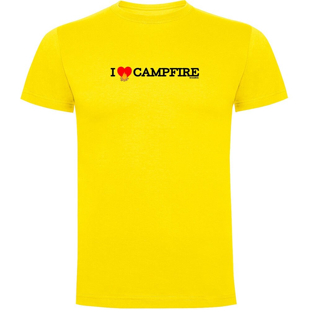 

Футболка Kruskis I Love Campfire, желтый