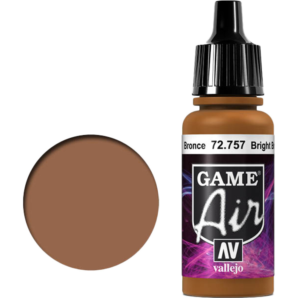 

Аксессуары Vallejo Game Air: Bright Bronze (17ml)