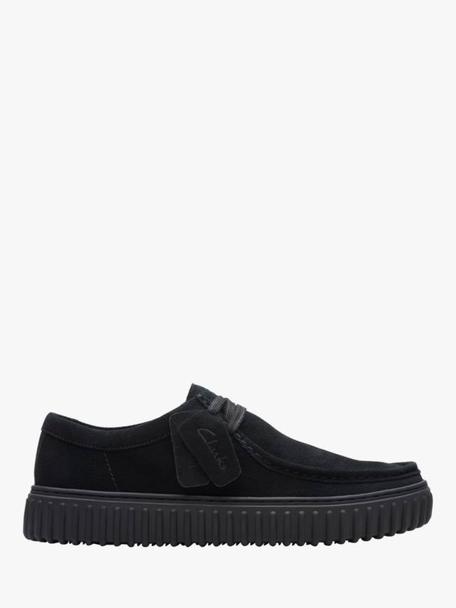 

Замшевые мокасины torhill lo Clarks, черный