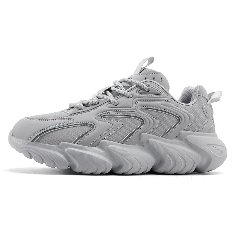 

K bird Falcon Blade Collection амортизирующая увеличивающая высоту устойчивая к истиранию легкая дышащая нескользящая K-bird, серый[leather upper]