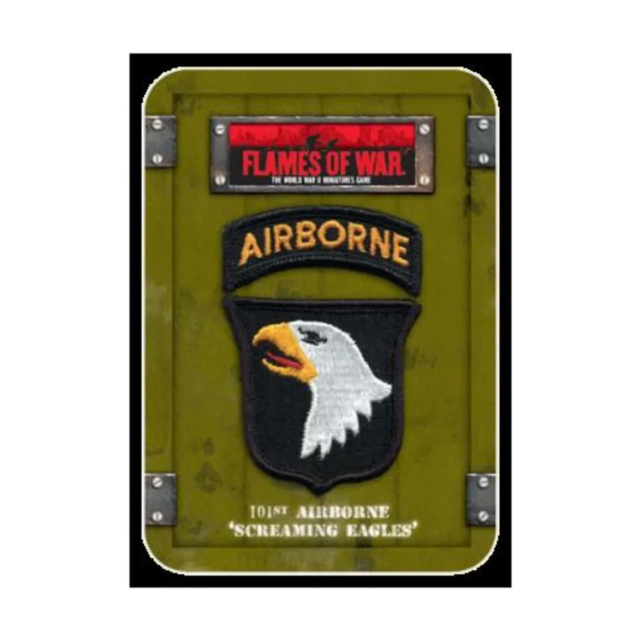 

Набор кубиков и жетонов 101-й воздушно-десантной дивизии Screaming Eagles, Flames of War - WWII - United States - Box Sets & Miscellaneous