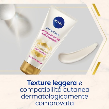 Крем для тела NIVEA Luminous630 от растяжек и пятен 200 мл — фото 3
