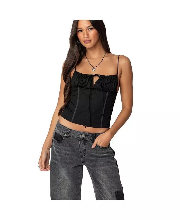 

Женский топ Edikted, черный