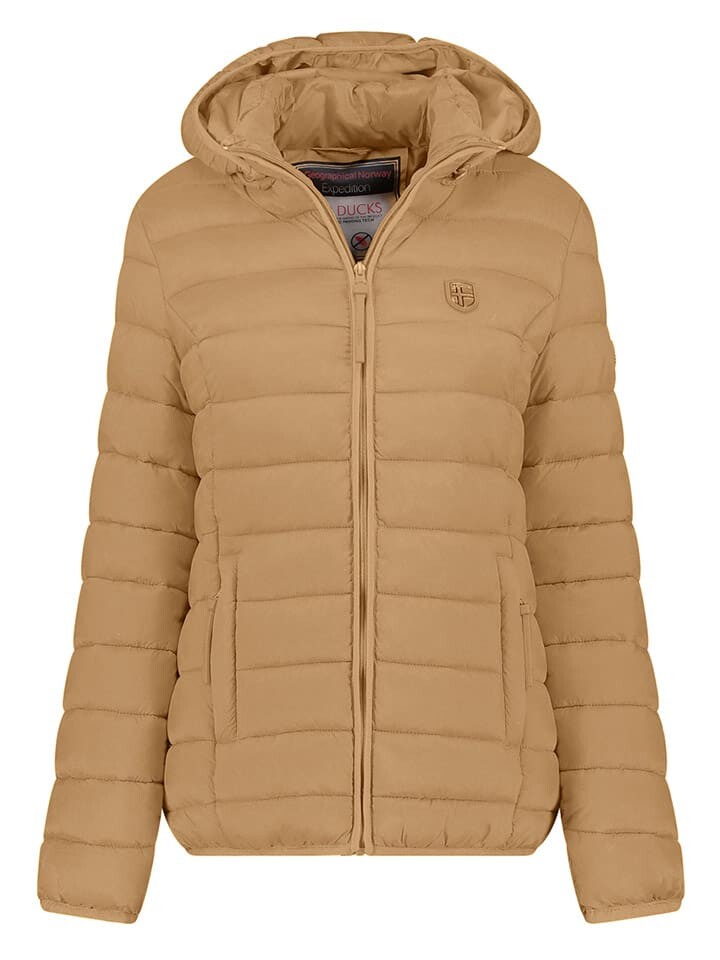 

Стеганая куртка Geographical Norway Steppjacke, светло-коричневый