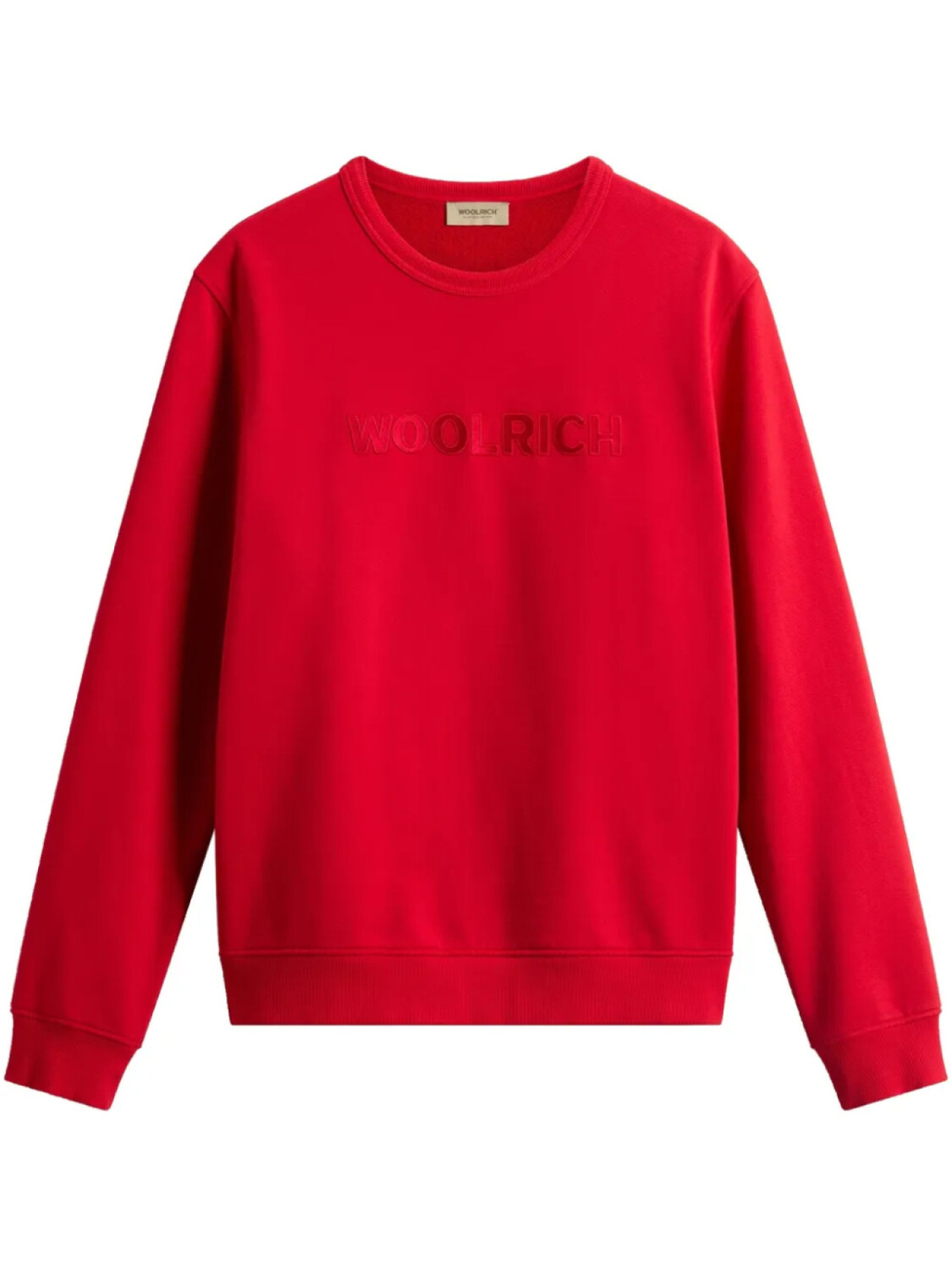 

Толстовка Woolrich с вышитым логотипом, красный