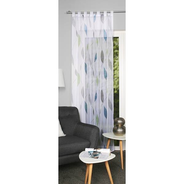 

Штора Home Wohnideen Paolo, 225 см цвет blau/grün/weiß/grau