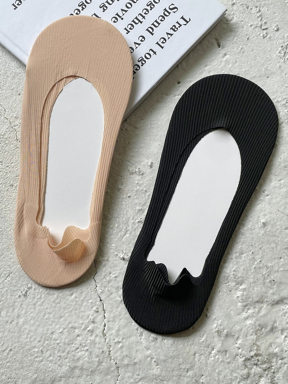 

Носки DAZY, однотонные, короткие, 2 пары, многоцветный