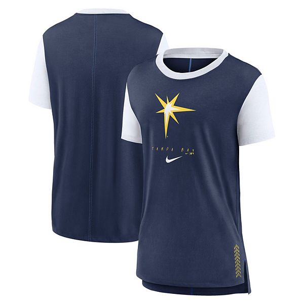

Женская футболка Tampa Bay Rays Local Touch в темно-синем цвете Nike