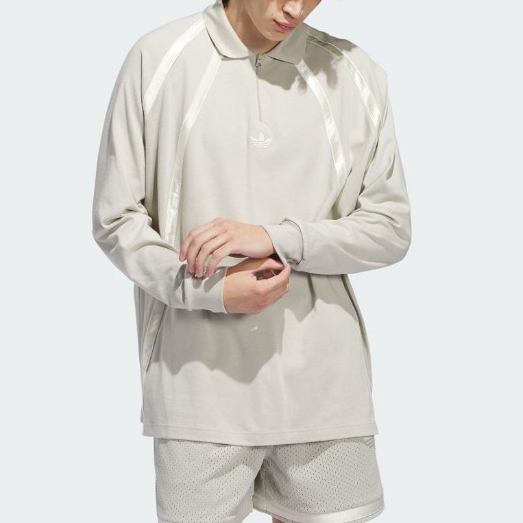 Одежда Поло Футболка Унисекс Серый Adidas Originals, серый — фото 3