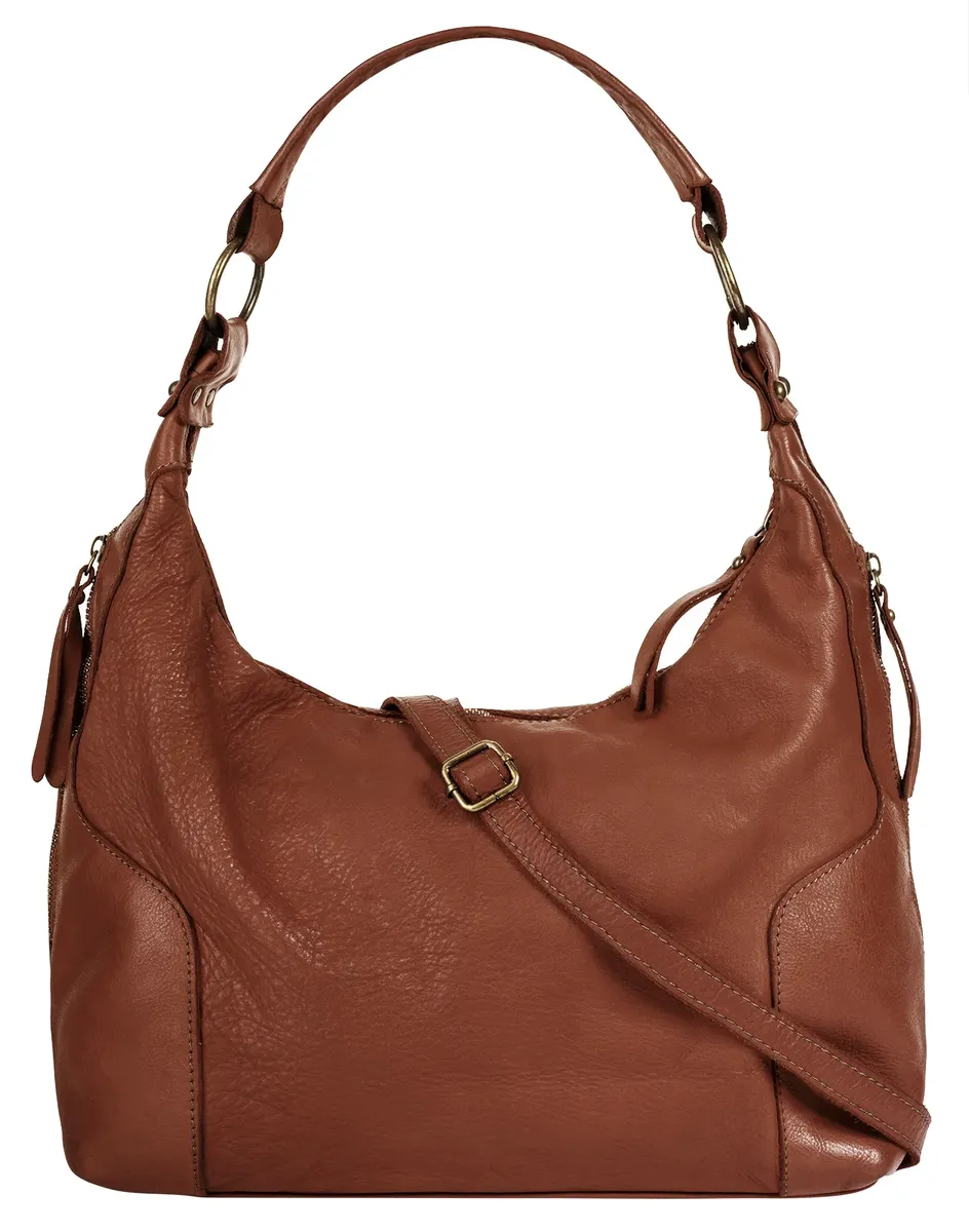 

Шоппер Samantha Look, натуральная кожа, производство Италия, цвет Cognac