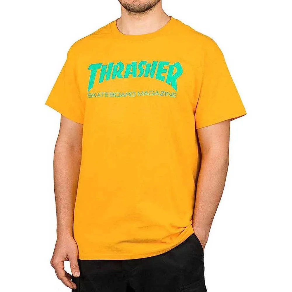 

Футболка с коротким рукавом Thrasher Skatemag, желтый