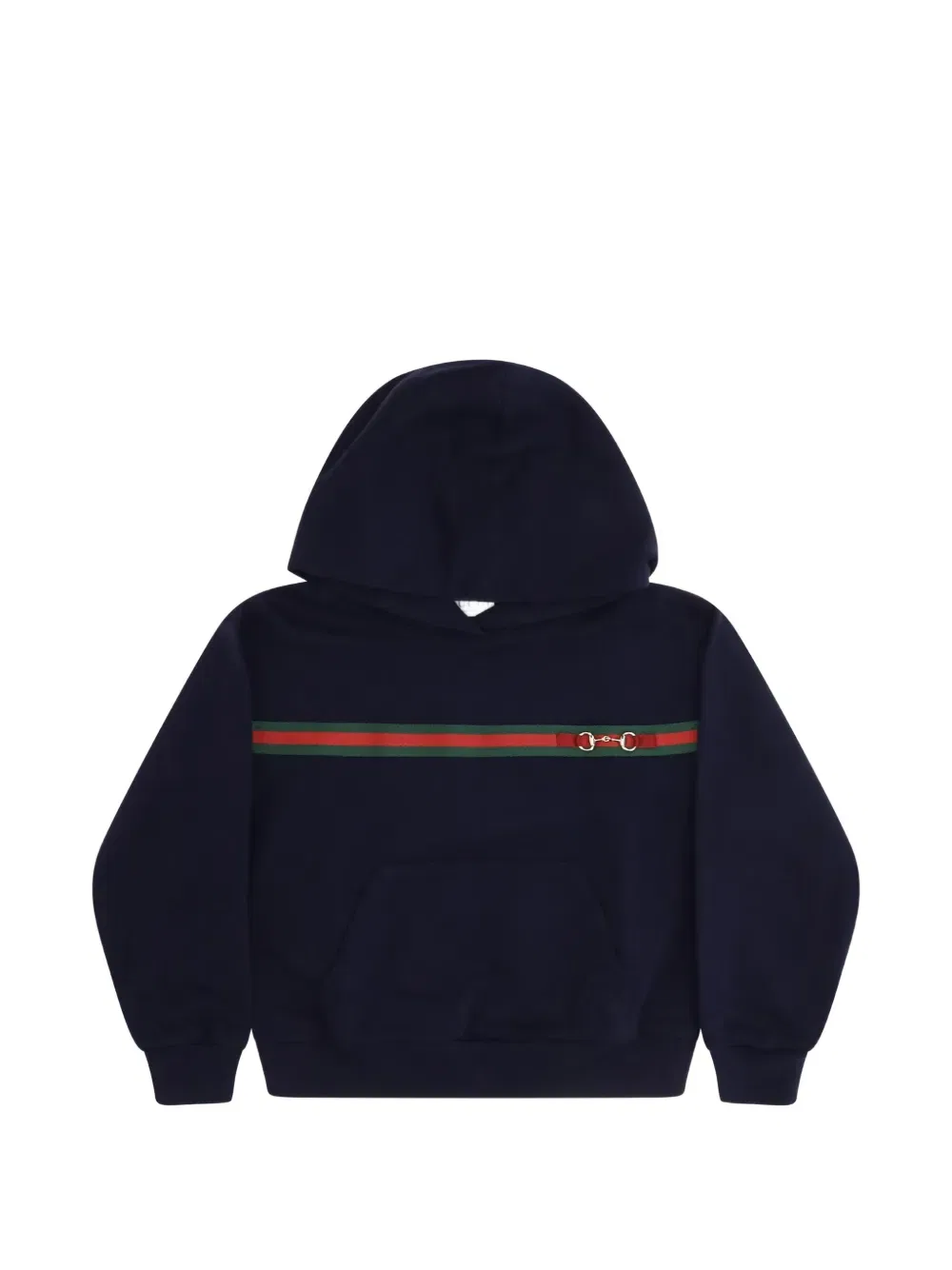 Худи Web-stripe Gucci Kids, синий