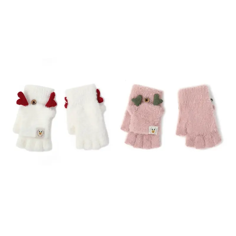 

FREE RABBITⅡ Плюшевый термокомплект с короткими рукавами унисекс, 2 Pack (Pink+White)