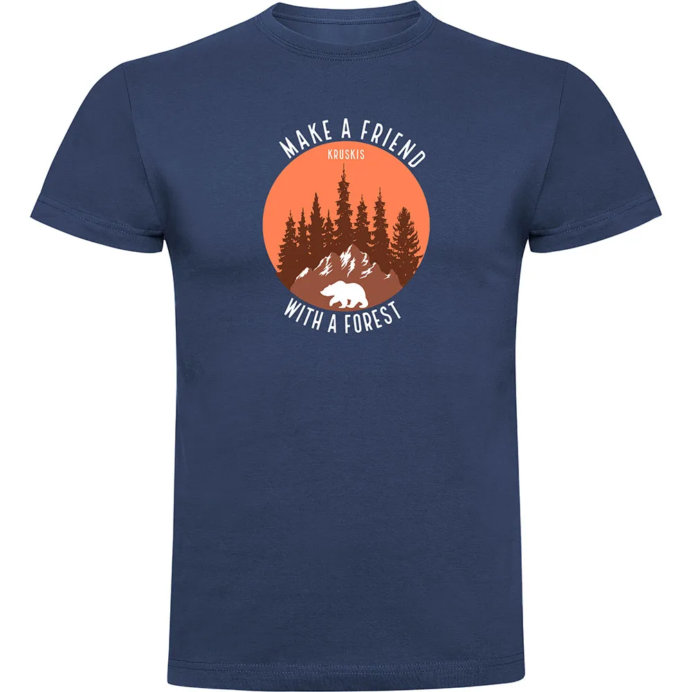 

Футболка с коротким рукавом Kruskis Make A Friend, синий