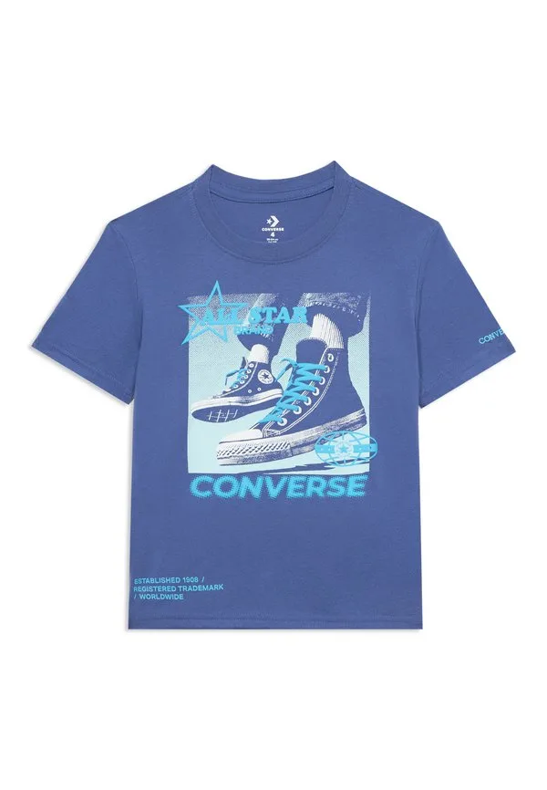 Футболка с фотореалистичным принтом Converse, Indigo Storm — фото 3