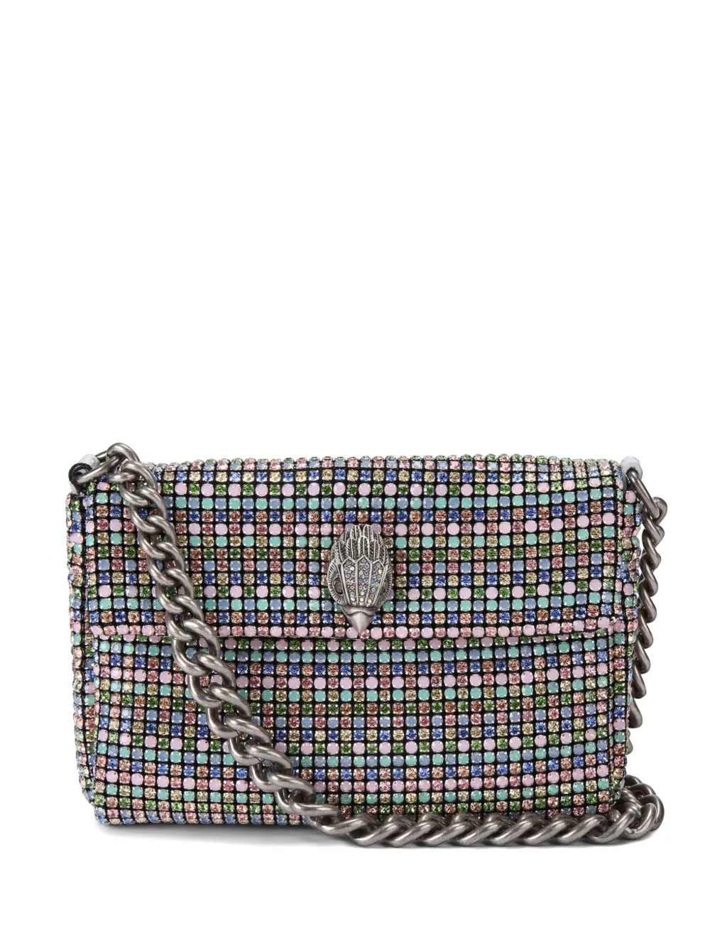 

Сумка через плечо с кристаллами Kg Kurt Geiger, синий