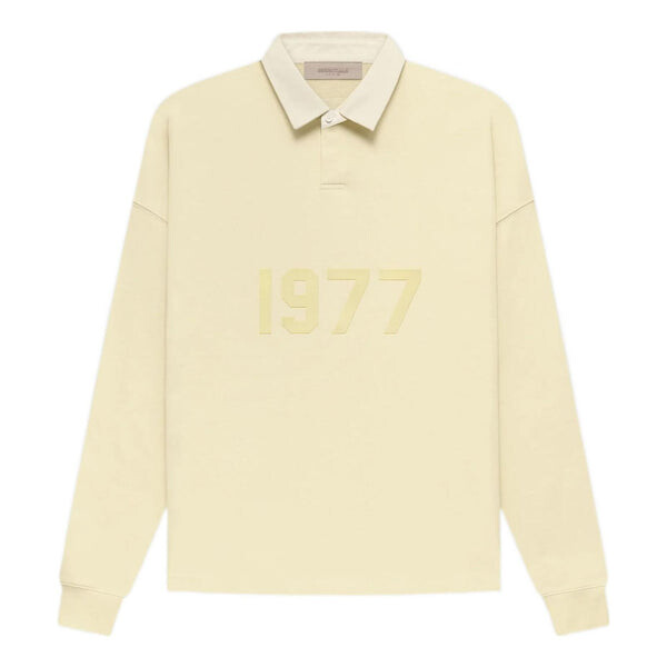 

Рубашка поло fw22 henley rugby polo 'canary' Fear Of God Essentials, желтый