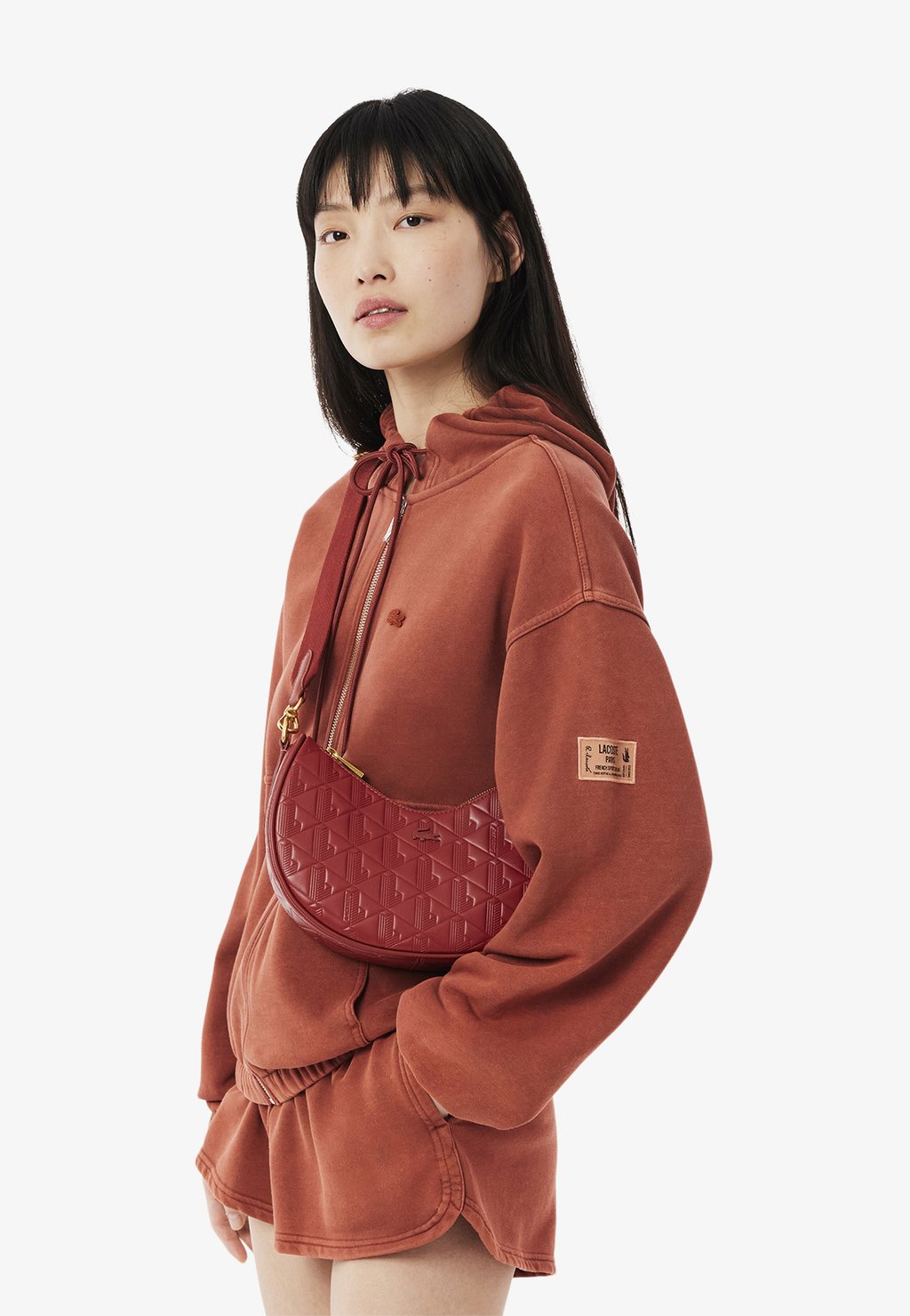 

Сумка SHOULDER Lacoste, красный