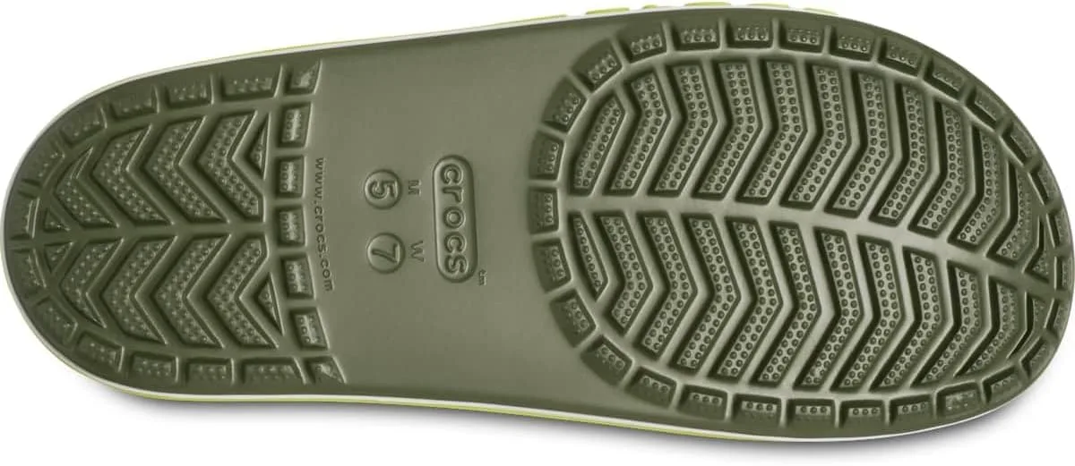 Сандалии Crocs унисекс Bayaband Slide, зеленый — фото 4