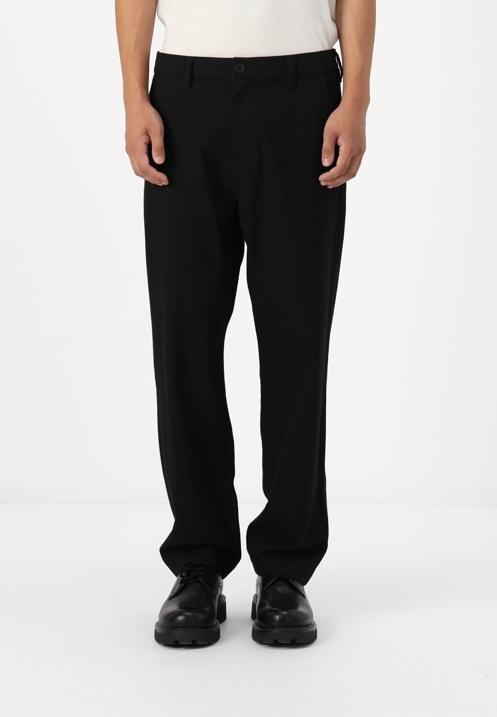 

Чиносы TEXTURE STRAIGHT PANT Hollister Co., черный