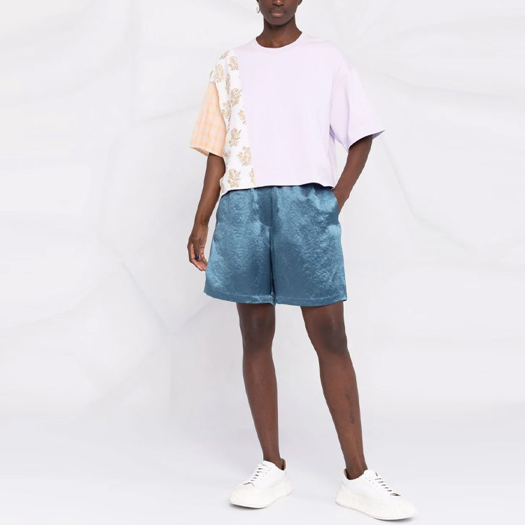 Футболка женская фиолетовая Acne Studios — фото 3