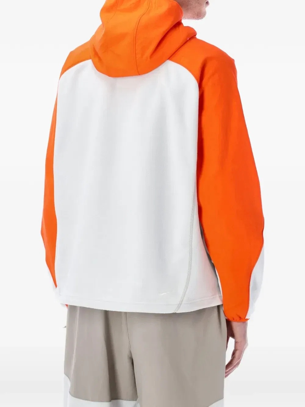 Худи Wolf Tree на молнии Nike, белый — фото 2