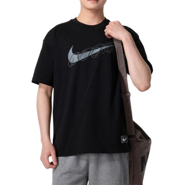 Футболка max90 баскетбольная графическая футболка Nike, черный — фото 2