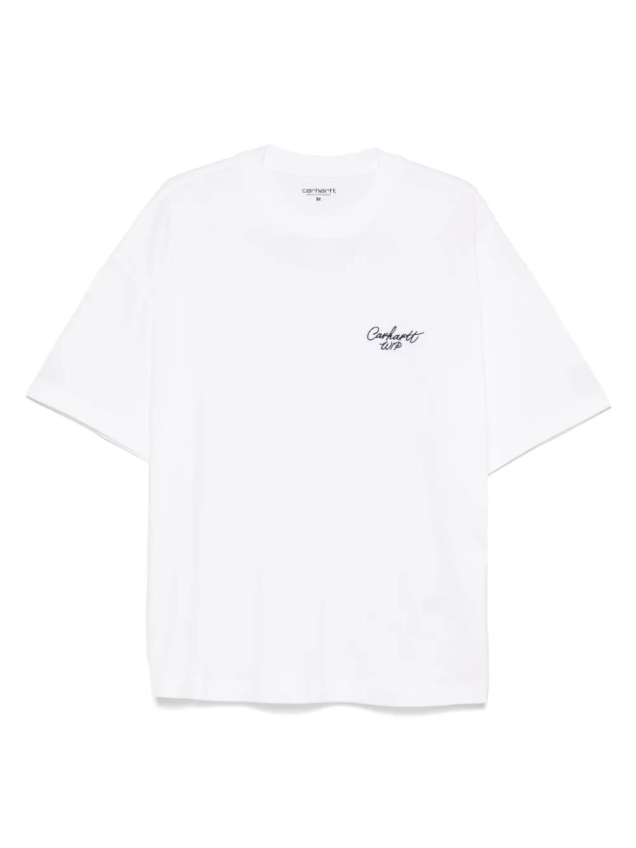 

Футболка с надписью «Signature» Carhartt WIP, белый
