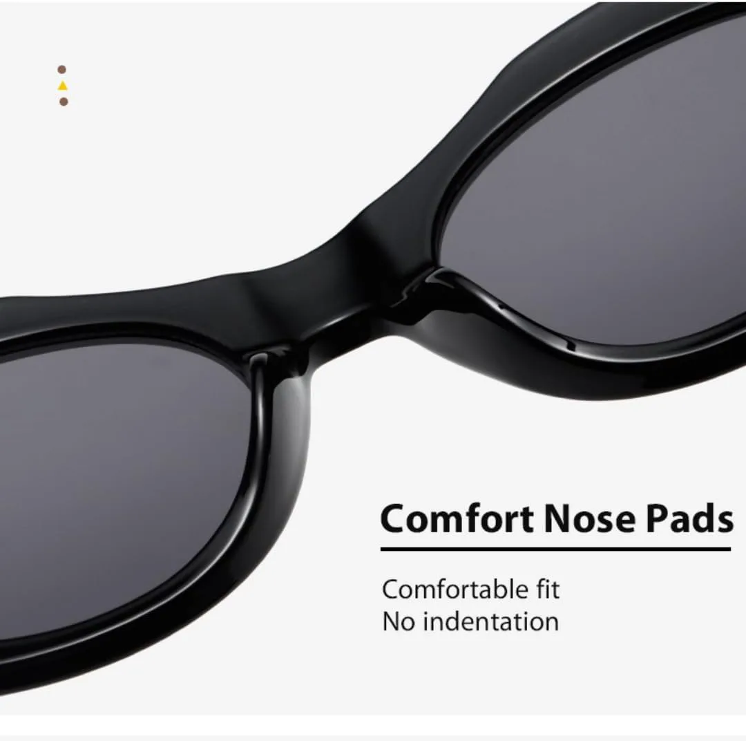 

Роскошные солнцезащитные очки «кошачий глаз» для женщин, мужчин и мужчин, с защитой от УФ-излучения UV400, модные, классические, трендовые очки TKKTLLT, C5