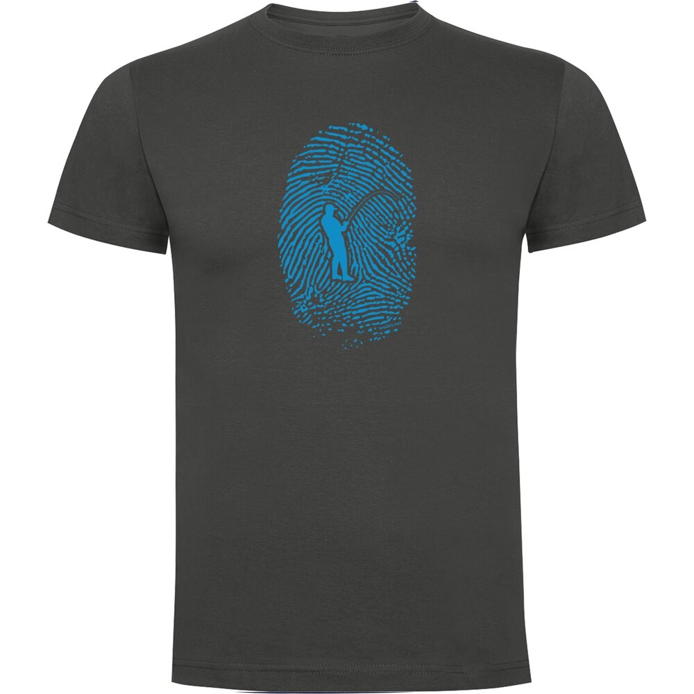 

Футболка Kruskis Angler Fingerprint, серый