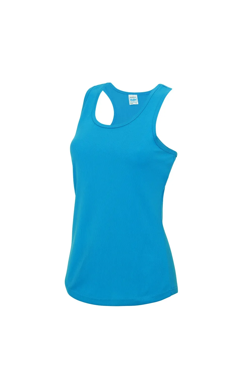 

Спортивная майка с жилетом Just Cool Girlie Fit AWDis, синий