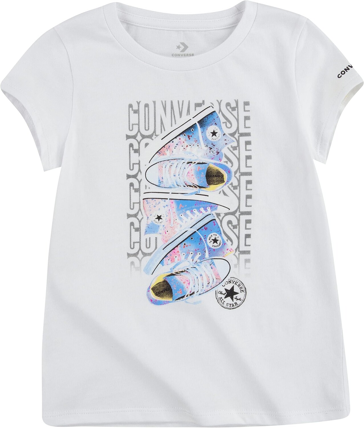 

Футболка Converse Sneaker Stack Tee, белый