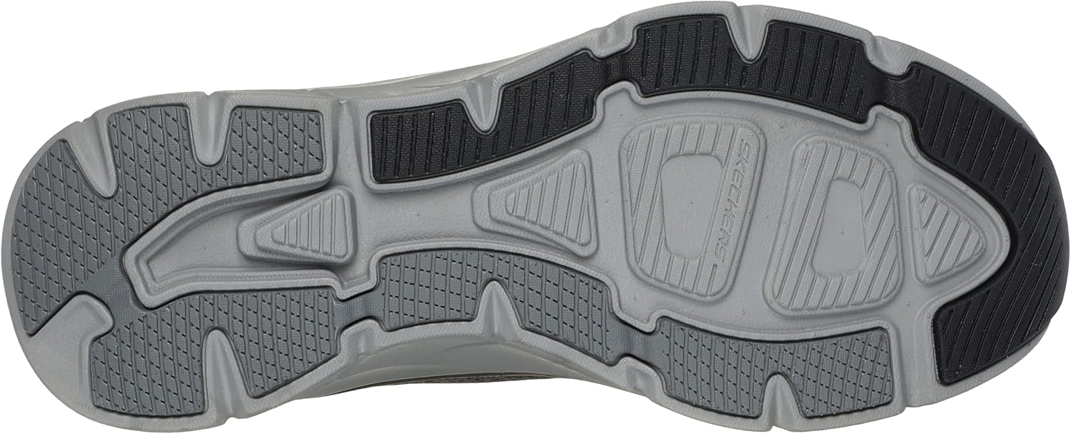 Мужские кроссовки Skechers D'lux Walker 2.0 Steadyway, черный/угольный — фото 2