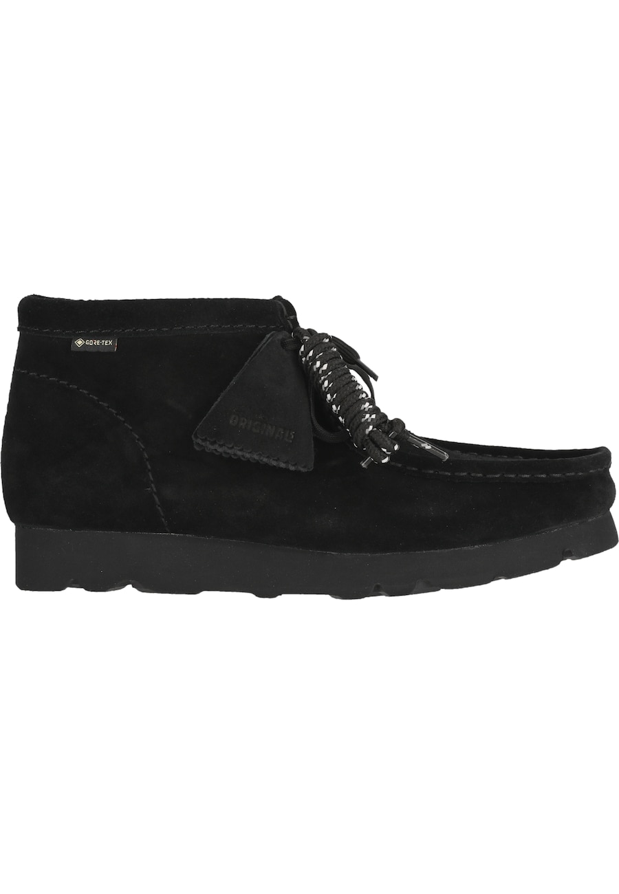 Туфли на шнуровке CLARKS WallabeeBT GTX, черный — фото 4