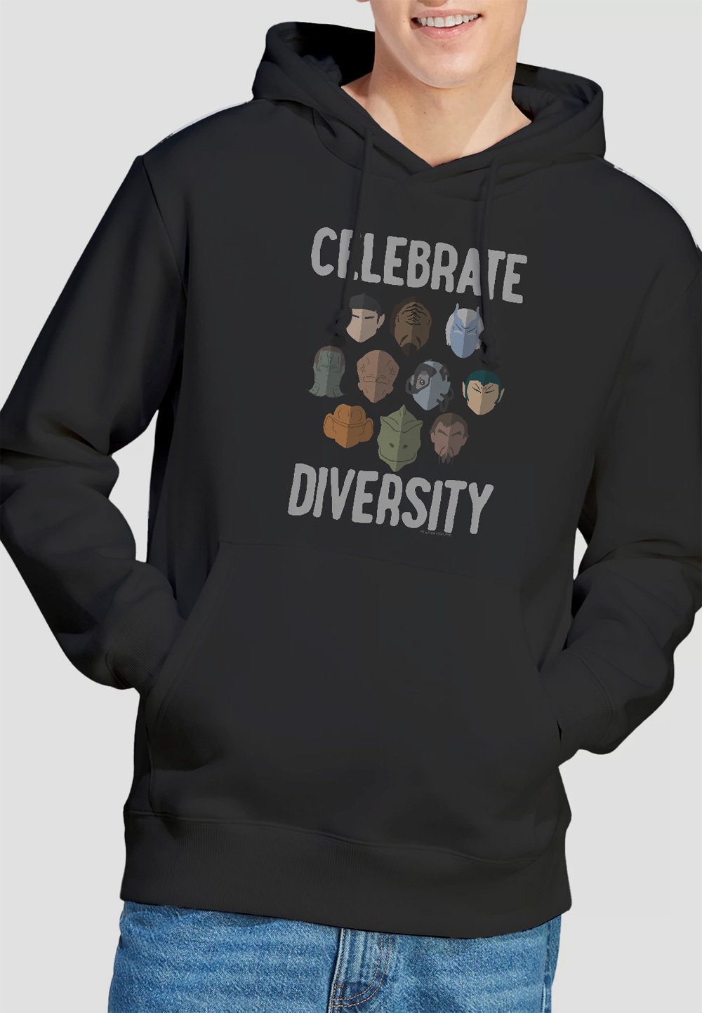 

Топ с длинными рукавами STAR TREK THE CELEBRATE DIVERSITY Cotton Soul, черный