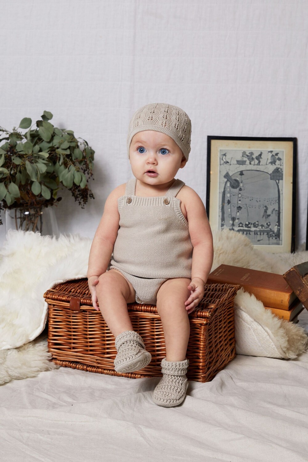 

Стильные вязаные детские комбинезоны The Little Tailor
