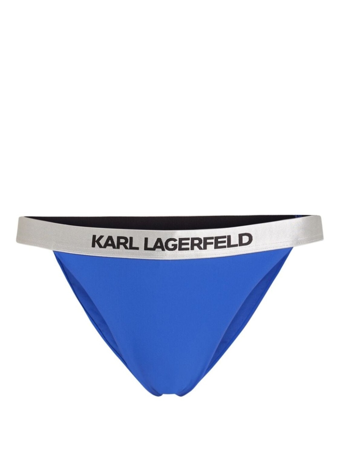 

Karl Lagerfeld плавки бикини с логотипом, синий