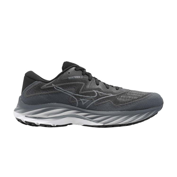 

Кроссовки Mizuno Wave Rider 27 SSW 'Ebony Snowcrest', серый