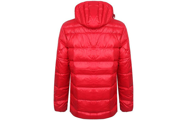 Пуховик adidas Manchester United Winter Jacket, красный — фото 2